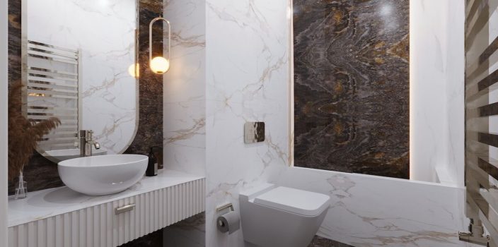 Pose de marbre dans la salle de bains : conseils pour une étanchéité optimale