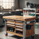 L’établi mobile : la solution parfaite pour un atelier de bricolage nomade