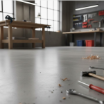 Le sol parfait pour un atelier de bricolage : résistant, propre et sécurisé