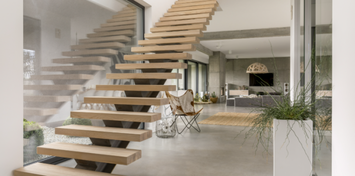 Escalier en béton balayé, ciré ou carrelé : quelles finitions choisir ?