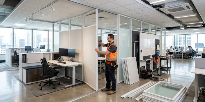 Cloison modulaire amovible : une solution économique pour les entreprises