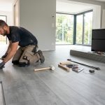 Pose de parquet flottant imitation béton ou ardoise : l&rsquo;originalité au sol