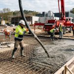 Radier de fondation : un coulage maîtrisé avec une pompe