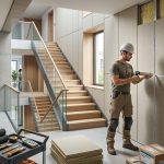 Isolation par l’intérieur des cages d’escalier et des cloisons mitoyennes bruyantes