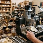 Personnalisation de coupes et médailles par gravure mécanique