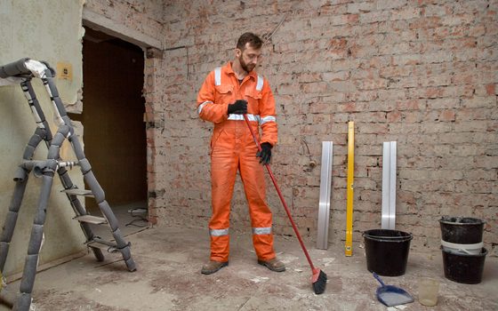 Mon expérience avec une entreprise de nettoyage de fin de chantier